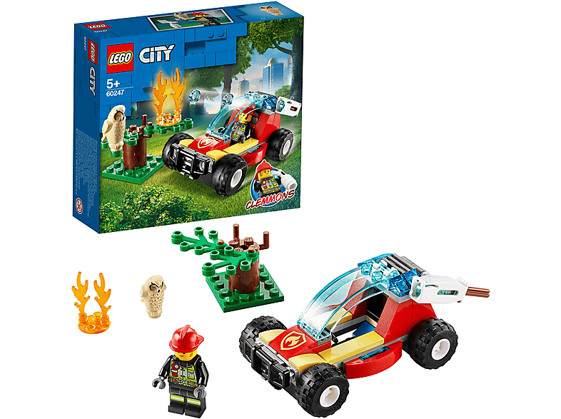 LEGO Mehrfarbig WALDBRAND 60247 Bausatz,