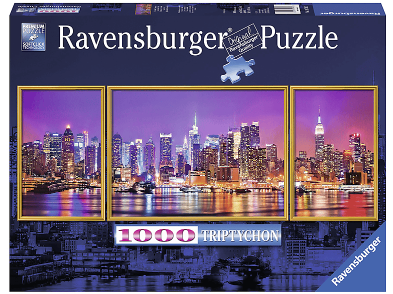 19792 TRIPTYCHON RAVENSBURGER YORK NEW Puzzle
