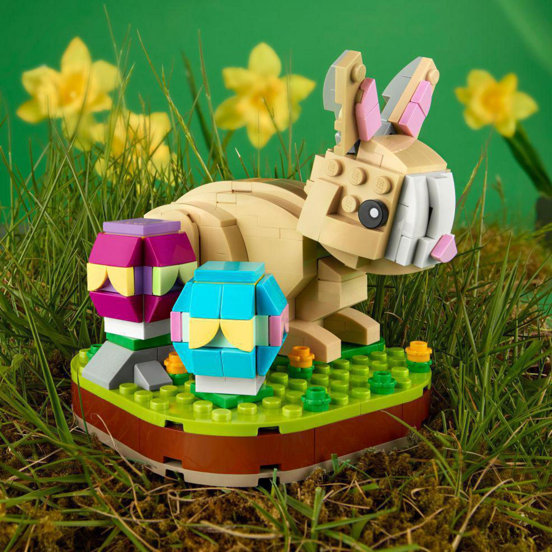 Mehrfarbig 40463 LEGO Bausatz, OSTERHASE