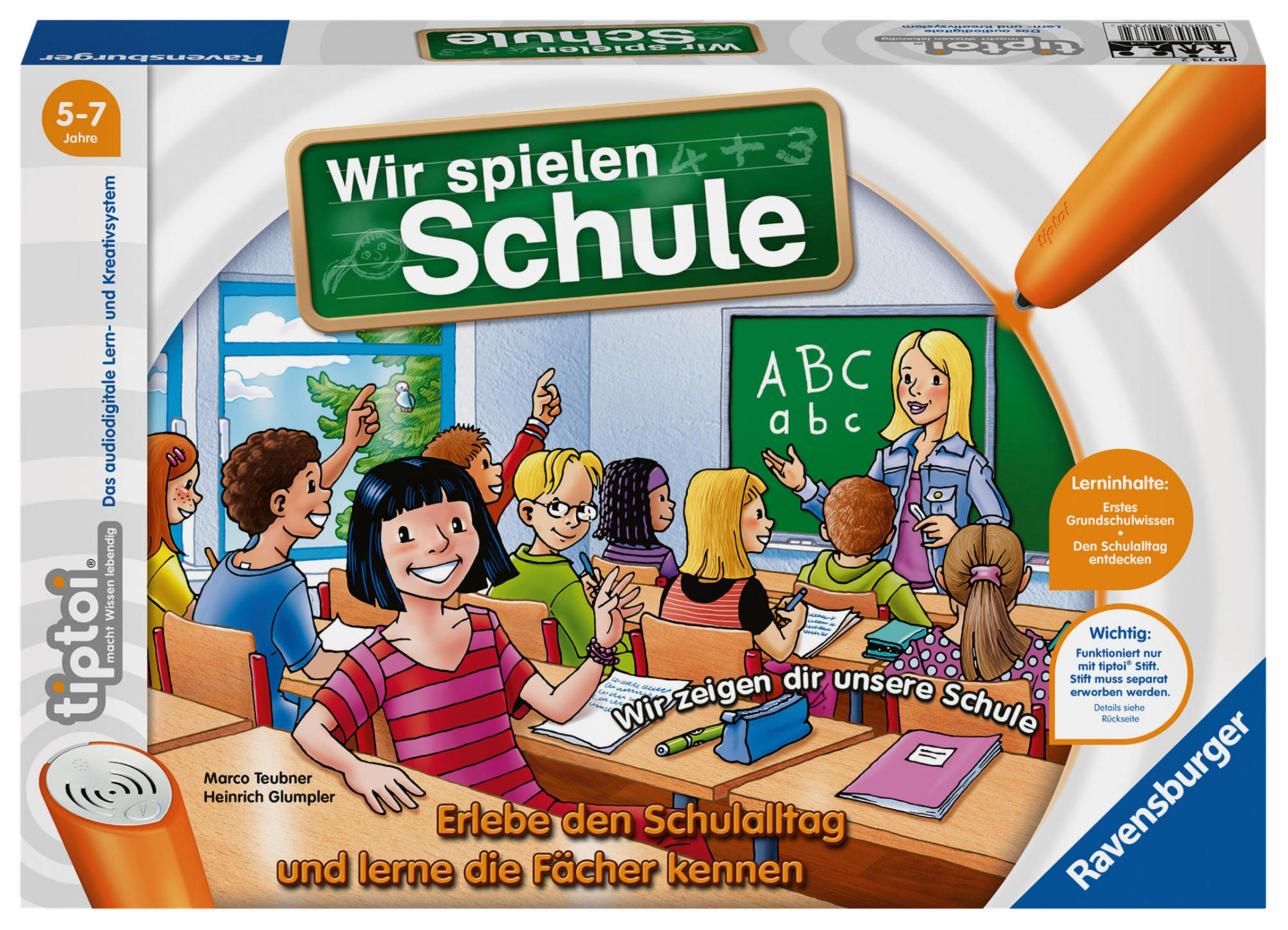 RAVENSBURGER 00733 TIPTOI® Mehrfarbig SPIELEN SCHULE WIR tiptoi®