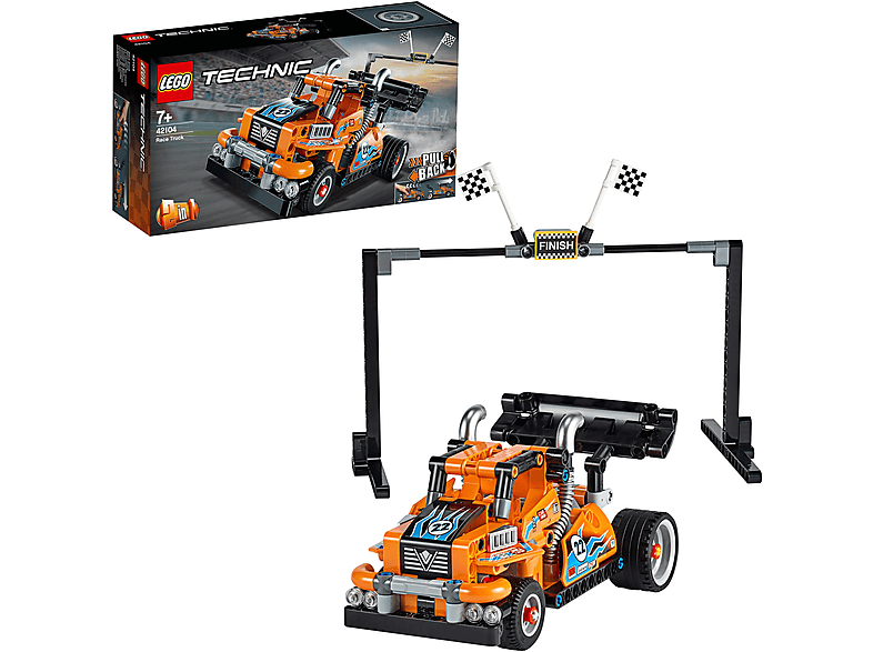 42104 Mehrfarbig Bausatz, RENN-TRUCK LEGO