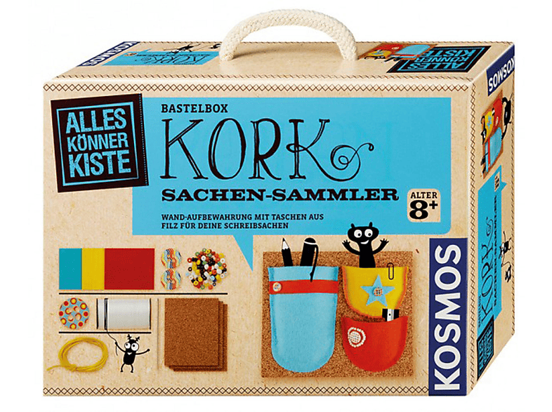 Kreativkasten, KOSMOS 604271 Mehrfarbig KORK SACHEN-SAMMLER