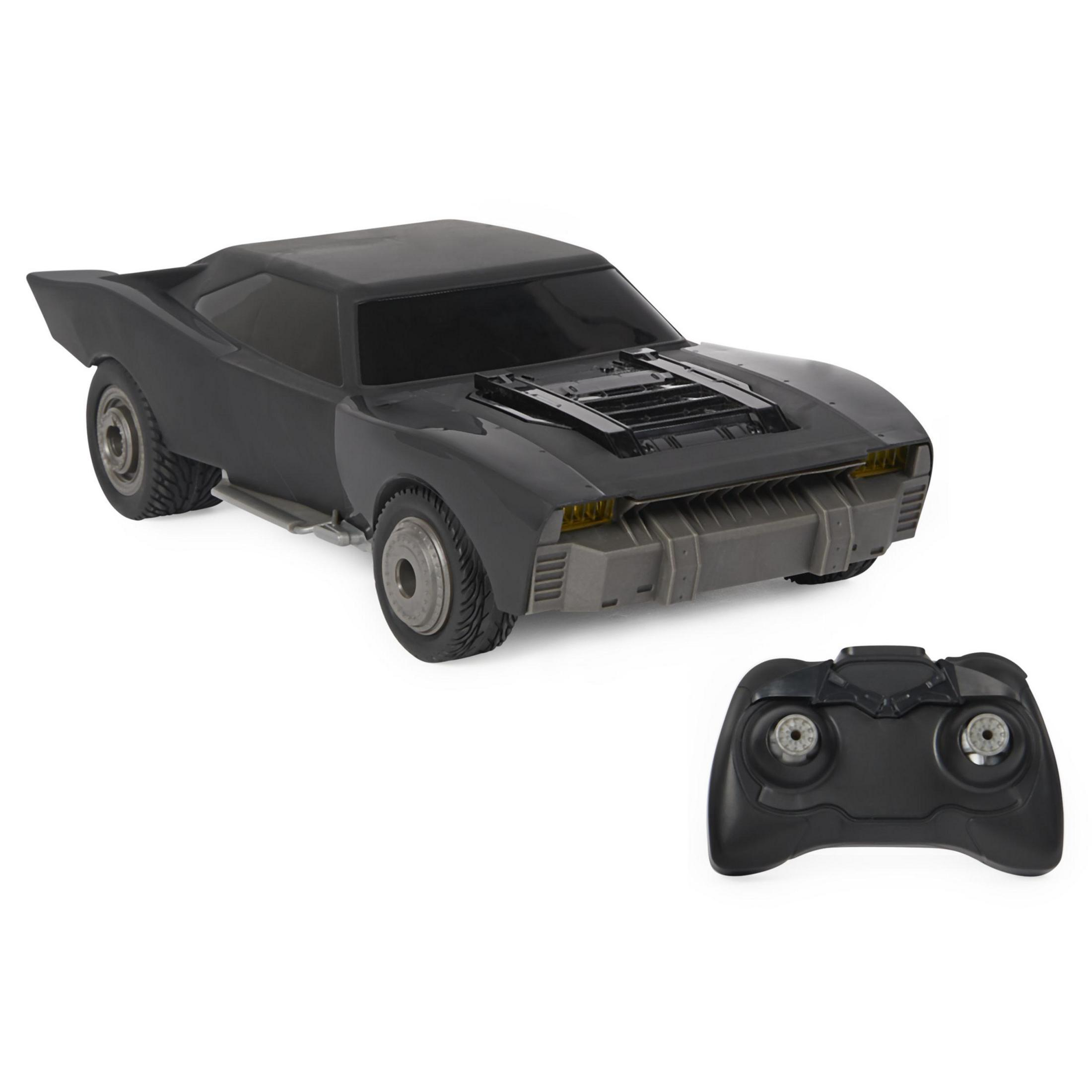 SPIN MASTER TURBO BAT MOVIE BATMOBIL BOOST 36961 R/C BATMAN Schwarz Spielzeugauto