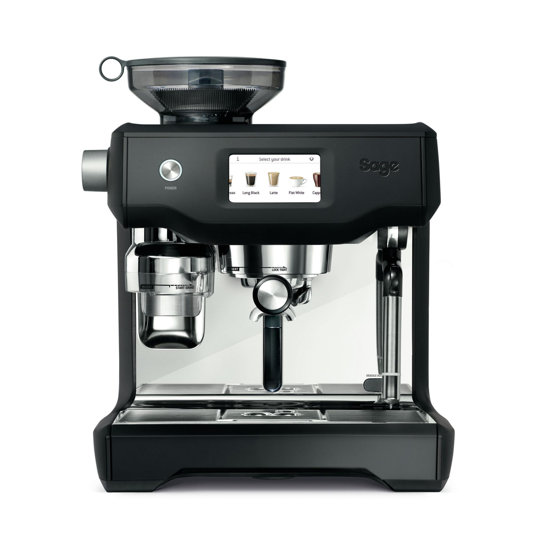 Schwarz Matt SCHWARZ ORACLE TOUCH MATT SAGE SES990BTR4EEU1 THE Espressomaschine