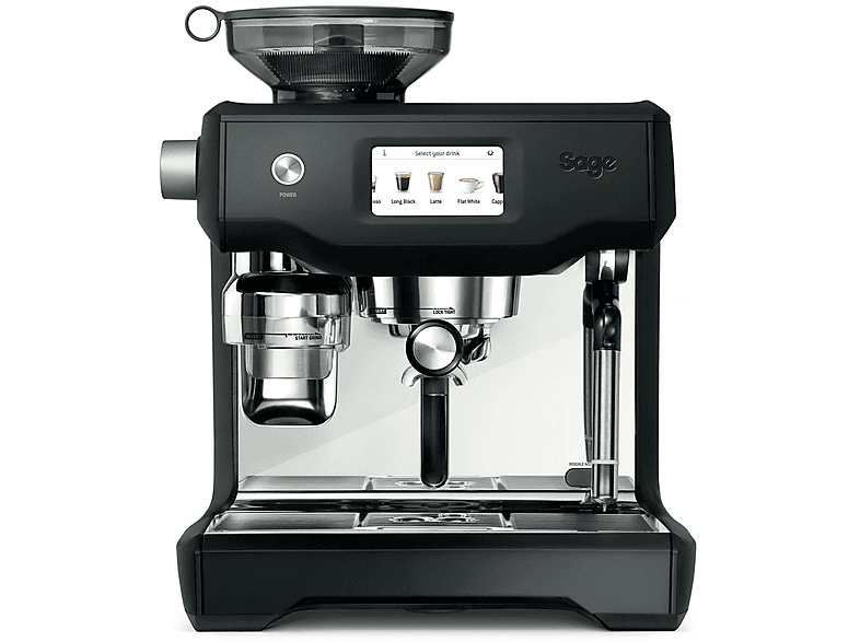 Schwarz Matt SCHWARZ ORACLE TOUCH MATT SAGE SES990BTR4EEU1 THE Espressomaschine