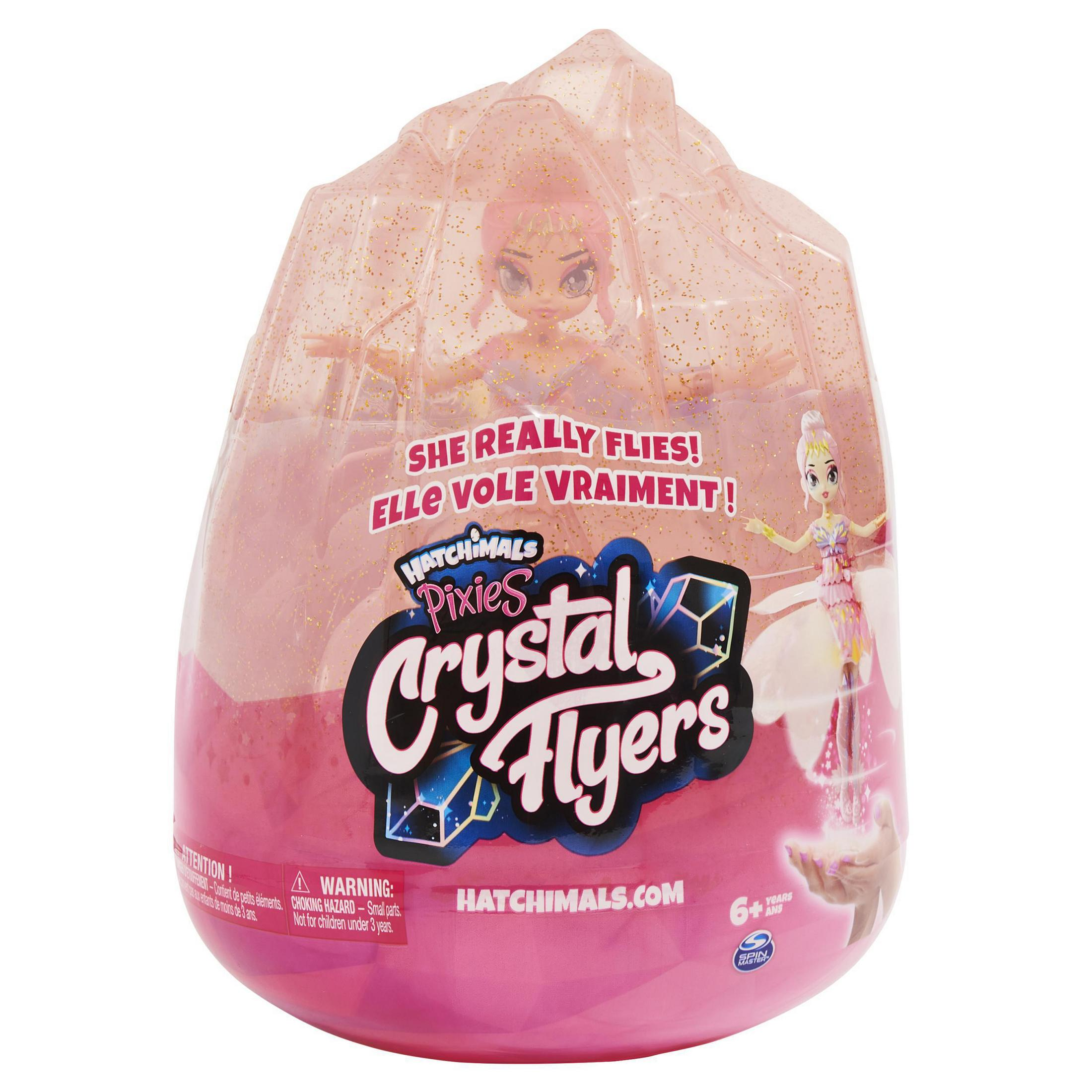 PIXIES - FLYERS CRYS SPIN EGG 32204 Pink PINK Puppe HATCHIMALS MASTER