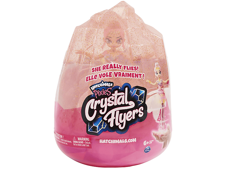 SPIN MASTER 32204 EGG HATCHIMALS PIXIES CRYS FLYERS - PINK Puppe Pink