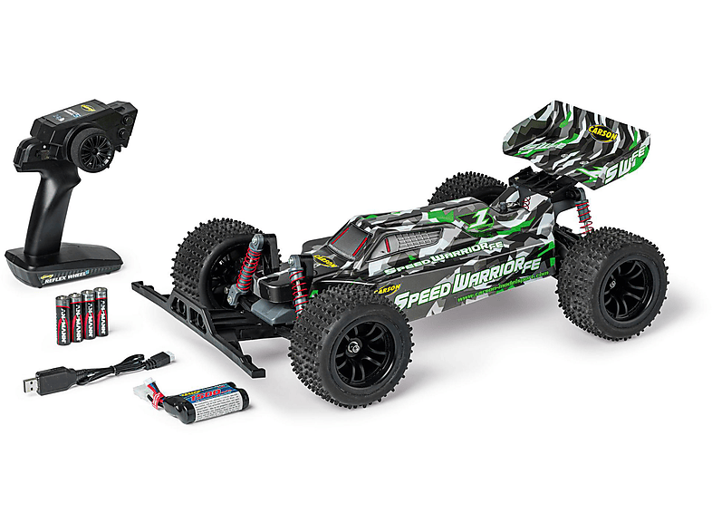 CARSON 500404238 1:10 FE SPEED WARRIOR GRÜN R/C Spielzeugauto, Grün