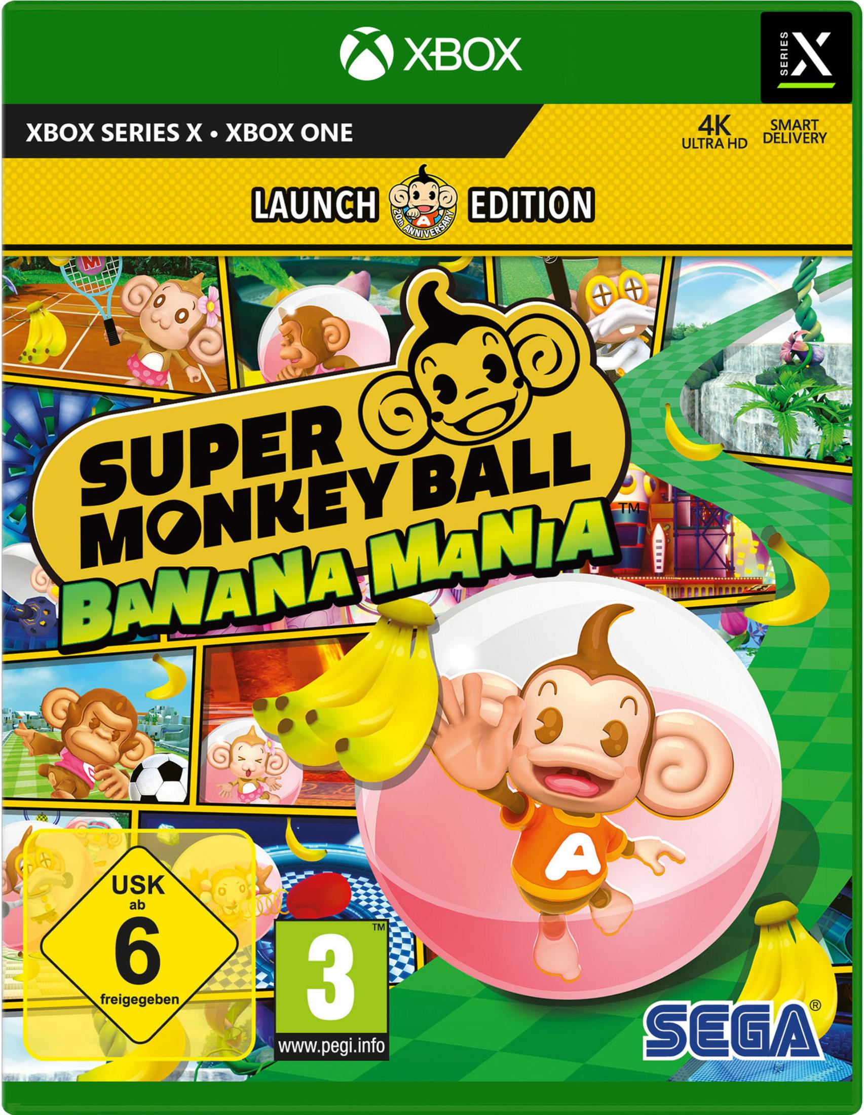 Super Monkey Ball Banana - Edition) (Launch [Xbox Mania One