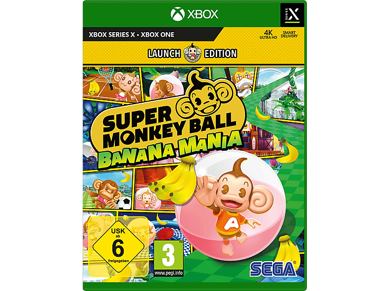 XBX SUPER MONKEY BALL BANANA MANIALAUNCH EDITION - [Xbox Series X & Xbox One]