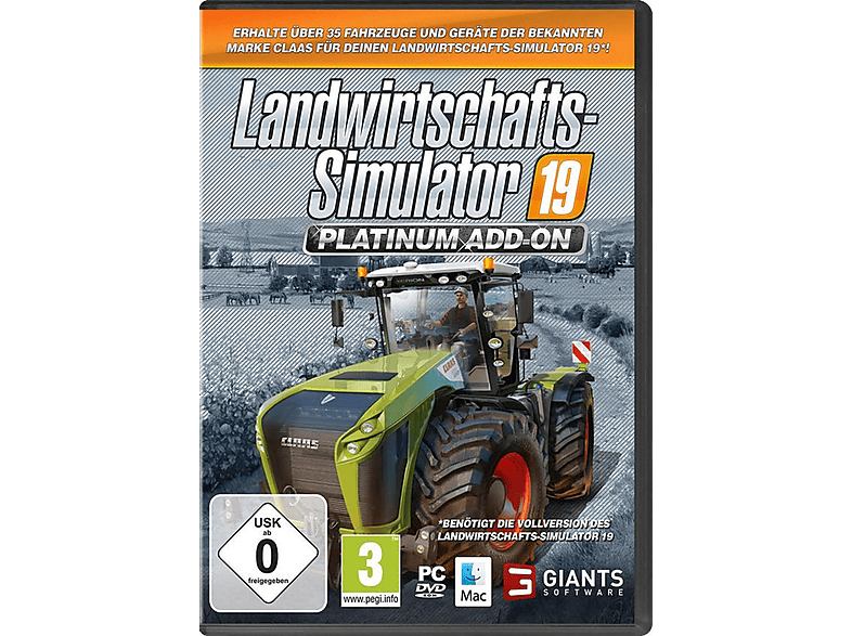 Landwirtschafts-Simulator 19 offizielles CLAAS Add-On PC - [PC]