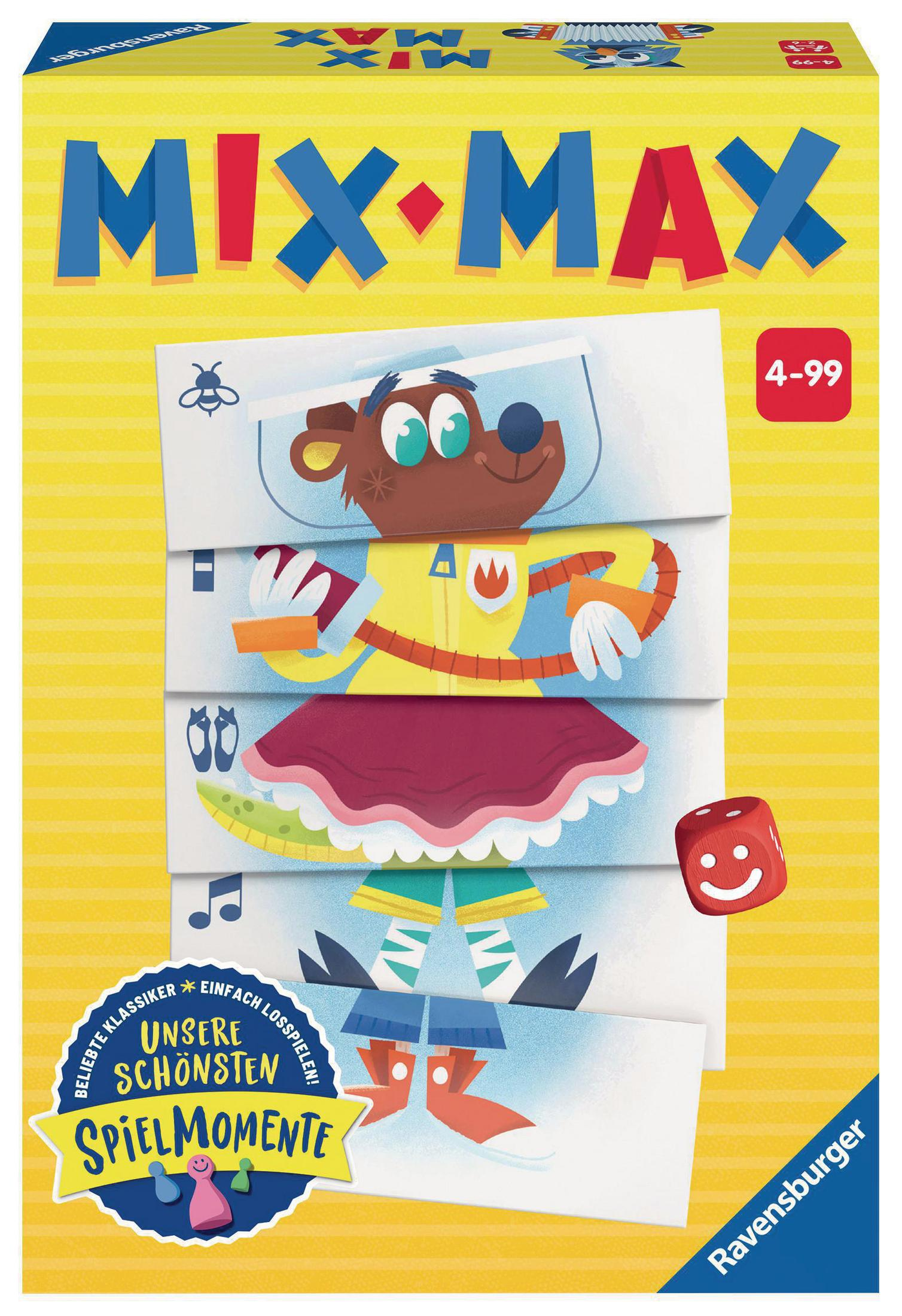 RAVENSBURGER 20855 MIX MAX Lustige Mehrfarbig Kinderspiele