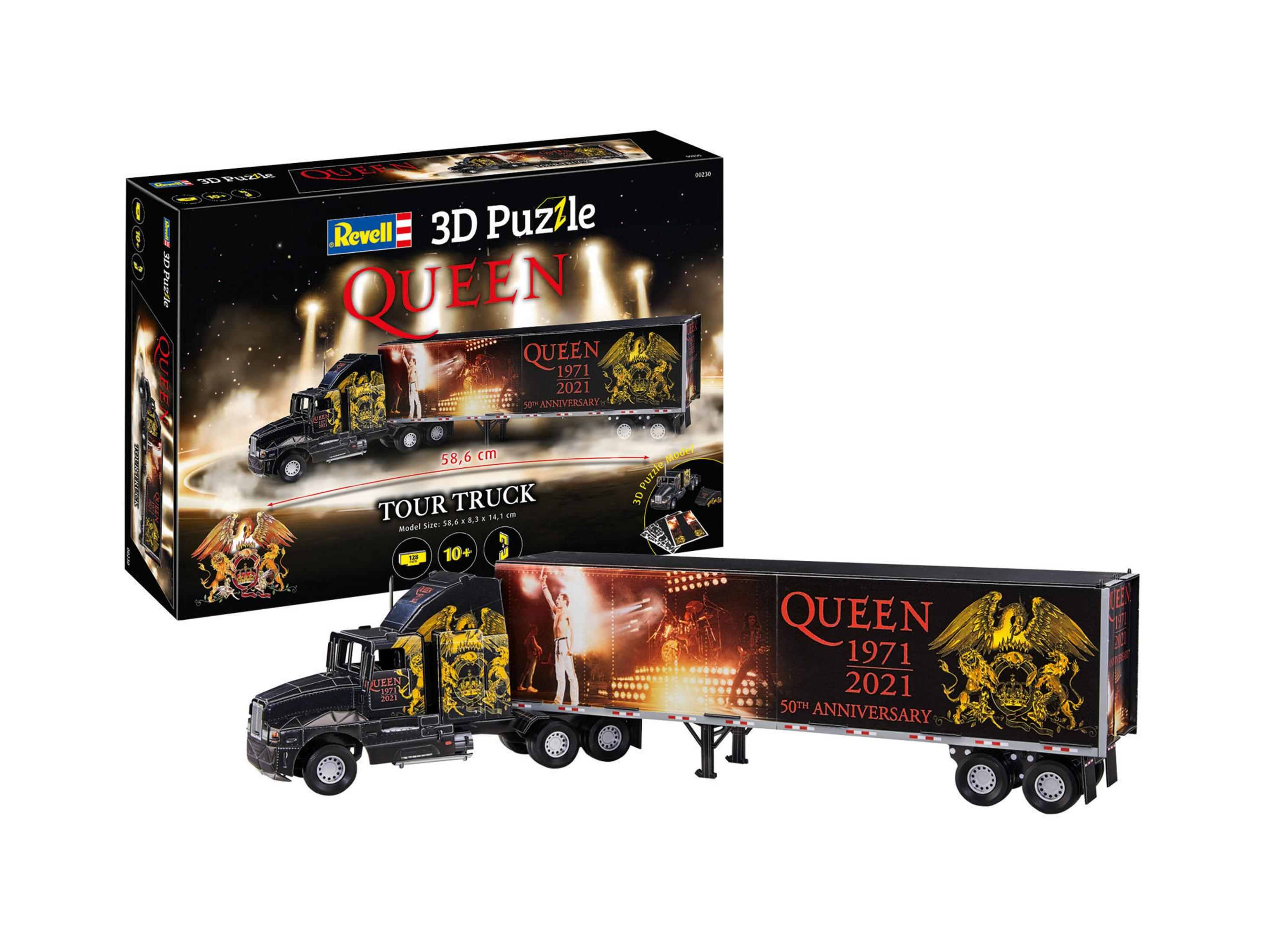 QUEEN REVELL ANNIVERS Mehrfarbig - TOUR Puzzle 3D TRUCK 00230 50TH