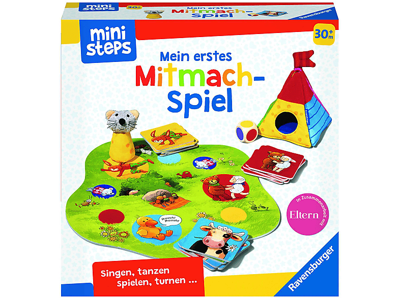 RAVENSBURGER 04171 MEIN ERSTES MITMACH-SPIEL Kleinkindspielzeug Mehrfarbig