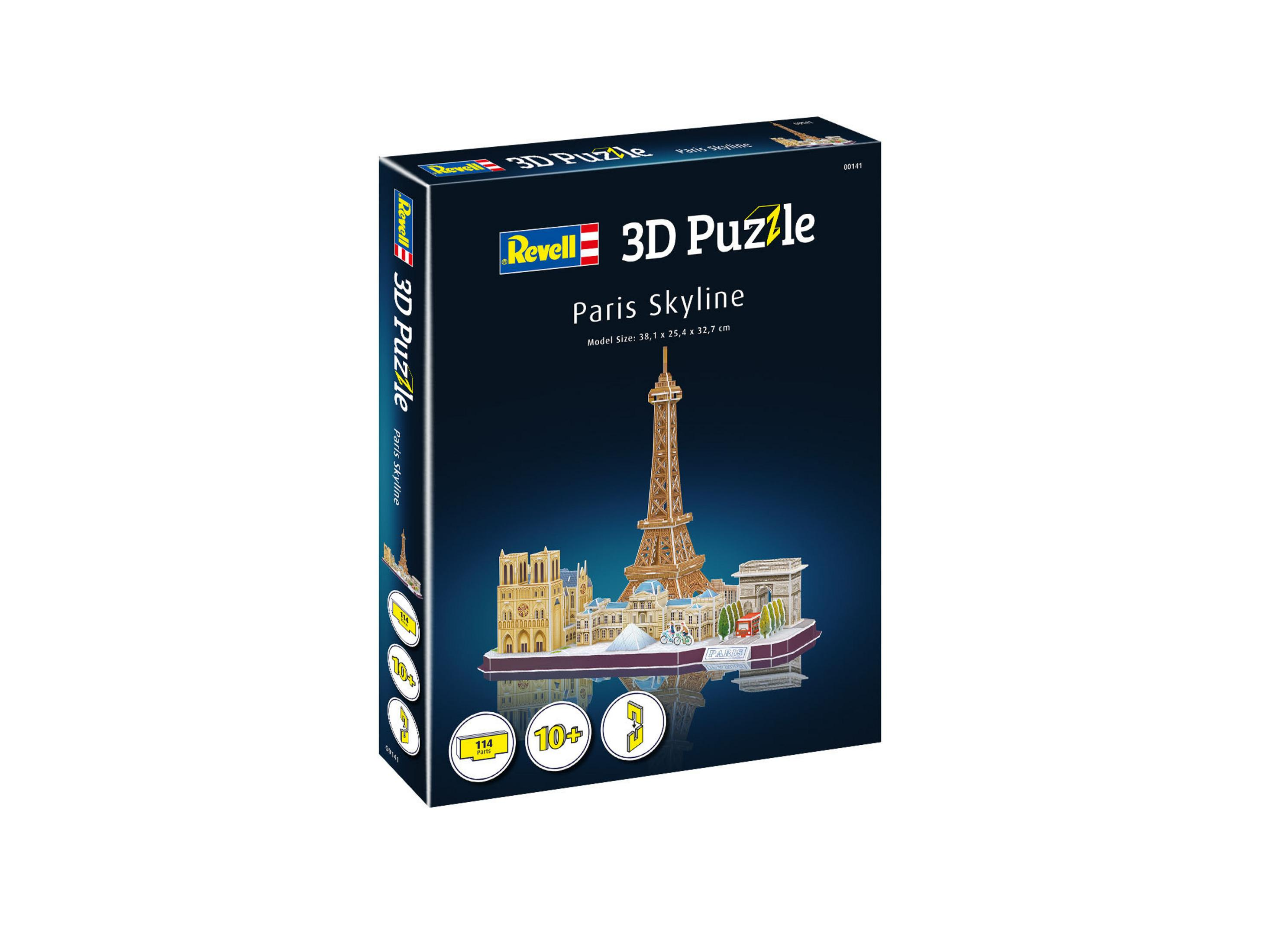 REVELL 00141 PARIS SKYLINE Puzzle Mehrfarbig 3D