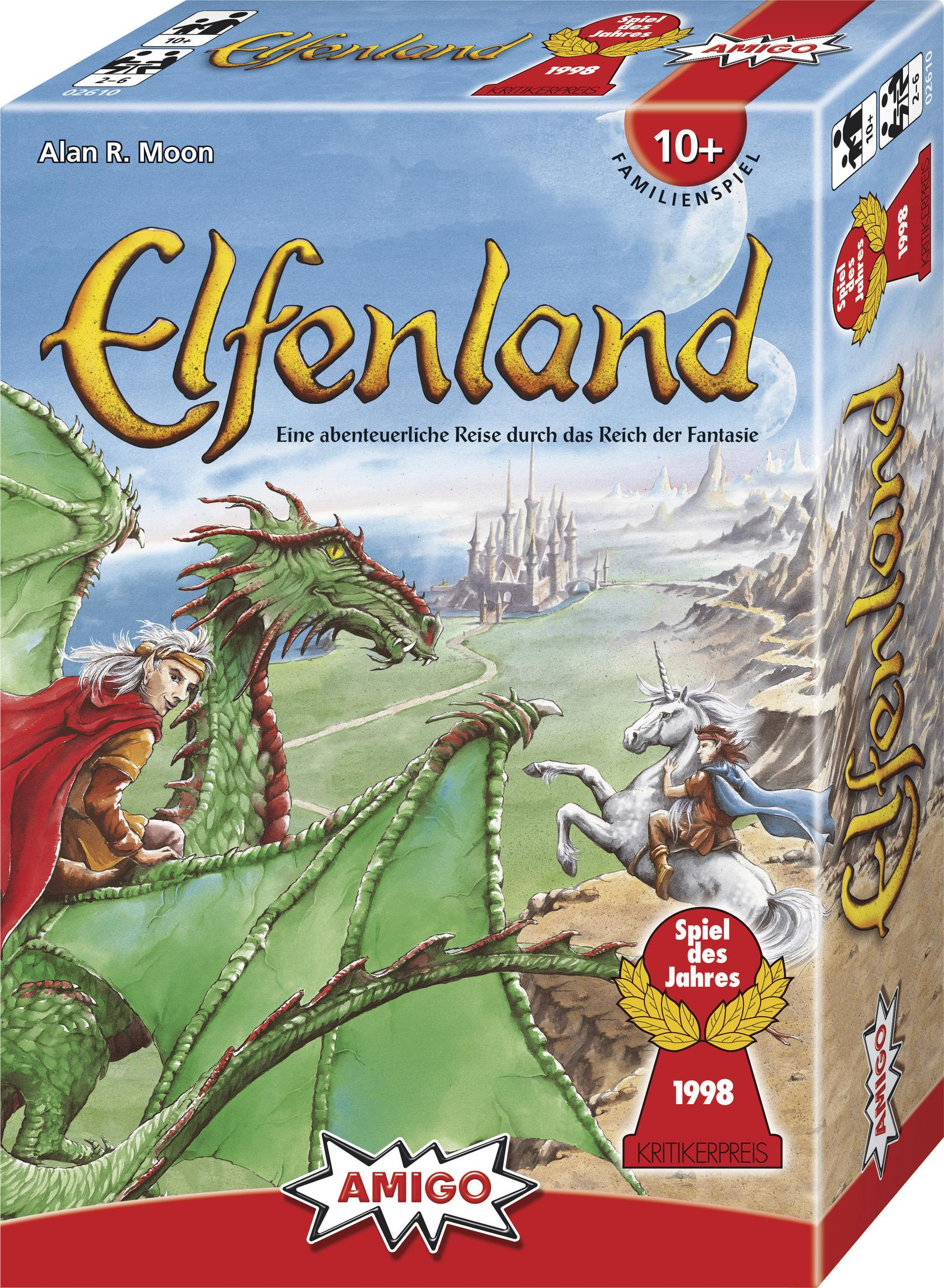 Mehrfarbig Brettspiel 02610 ELFENLAND AMIGO