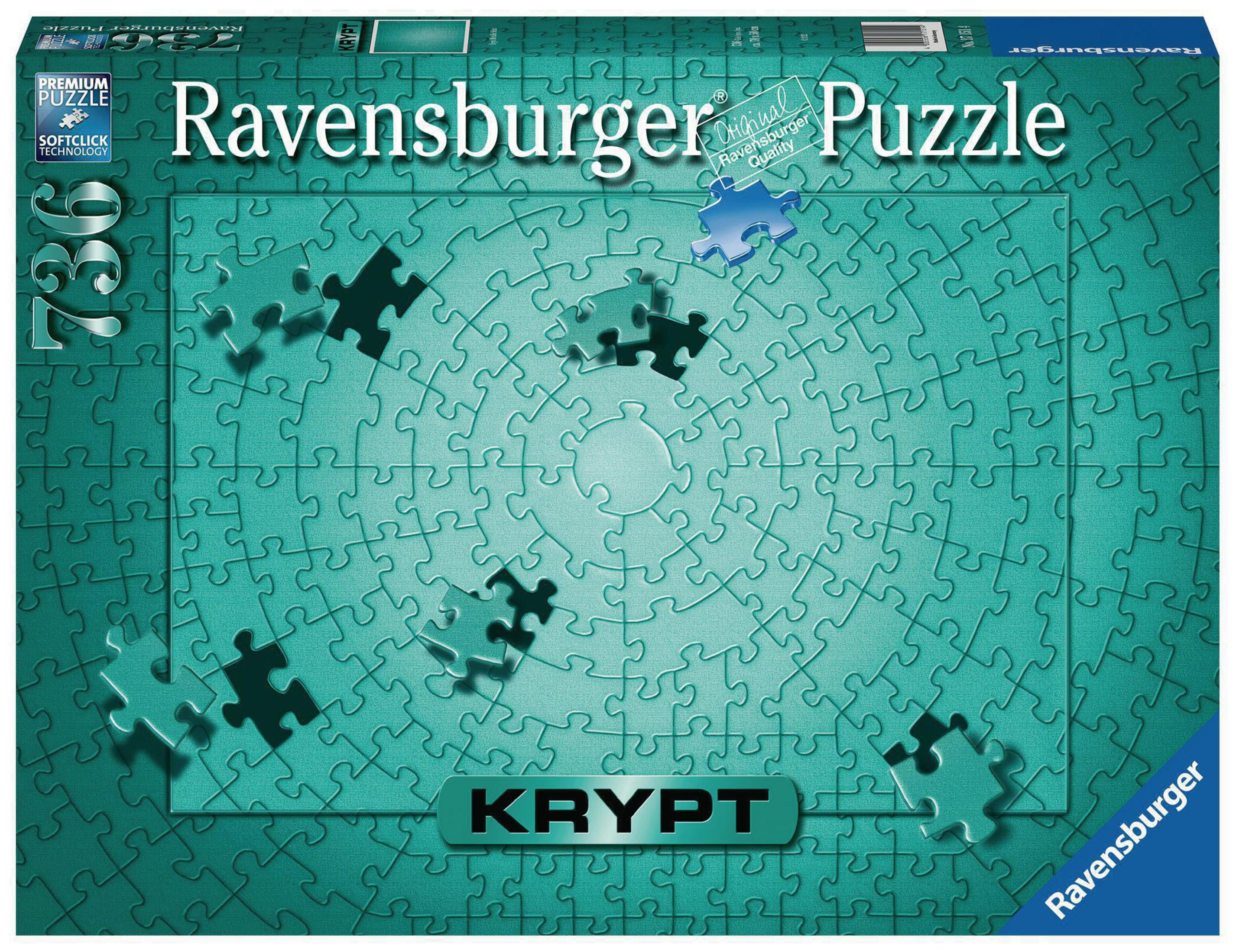 RAVENSBURGER 17151 KRYPT METALLIC MINT Puzzle