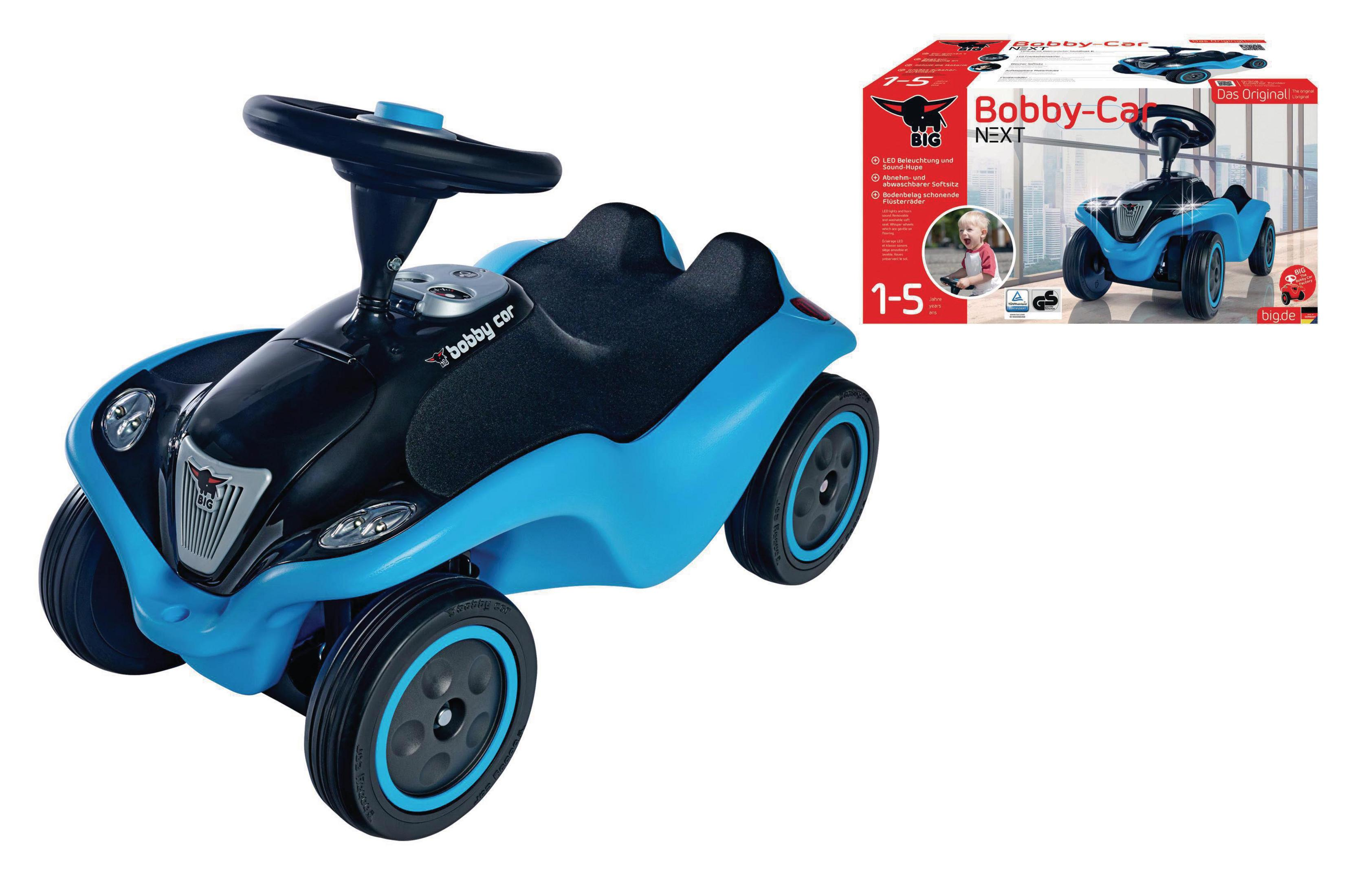 BIG 800056234 BOBBY CAR Kinderrutschfahrzeug Blau NEXT BLAU