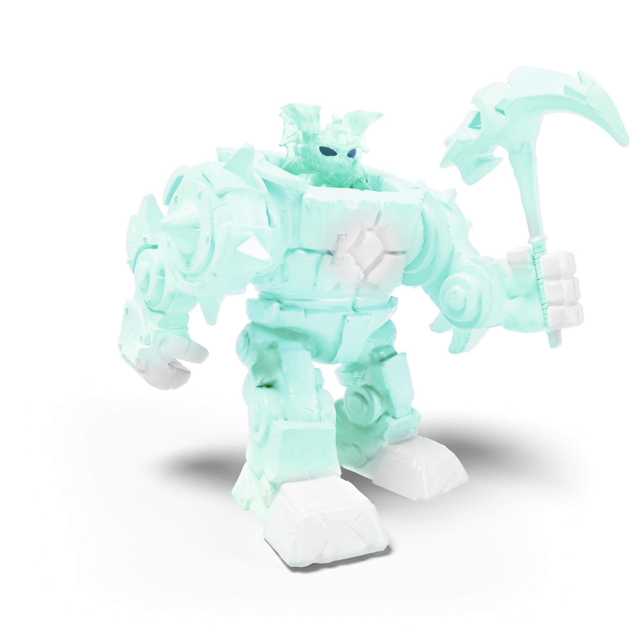 SCHLEICH 42546 EIS-ROBOTER Grün/Weiß ELDRADOR MINI Actionfigur CREATURES