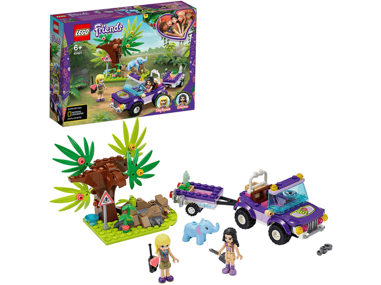 LEGO 41421 RETTUNG DES ELEFANTENBABYS MIT TRANSPORTER Bausatz | MediaMarkt