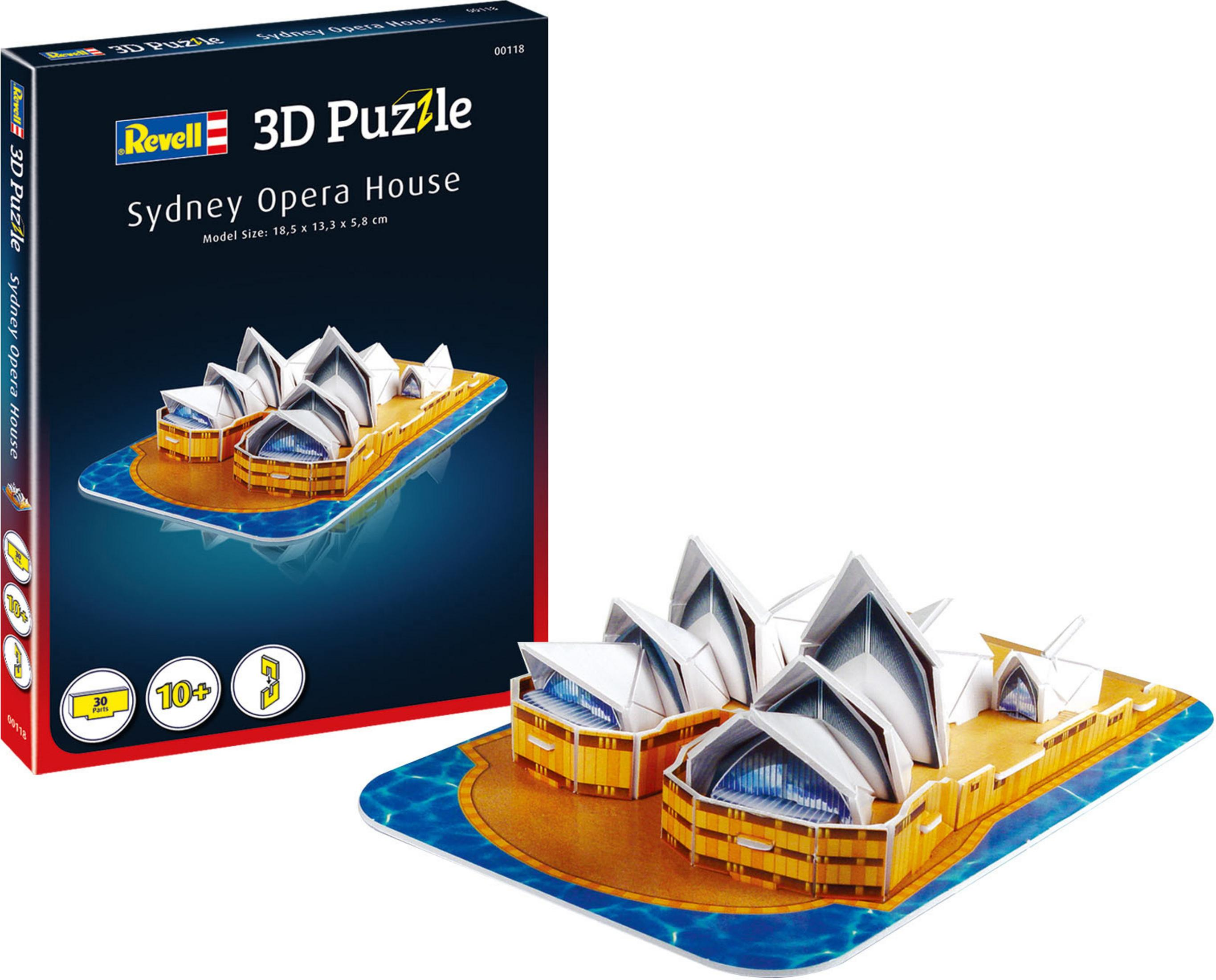 00118 Mehrfarbig 3D Puzzle SYDNEY REVELL OPER