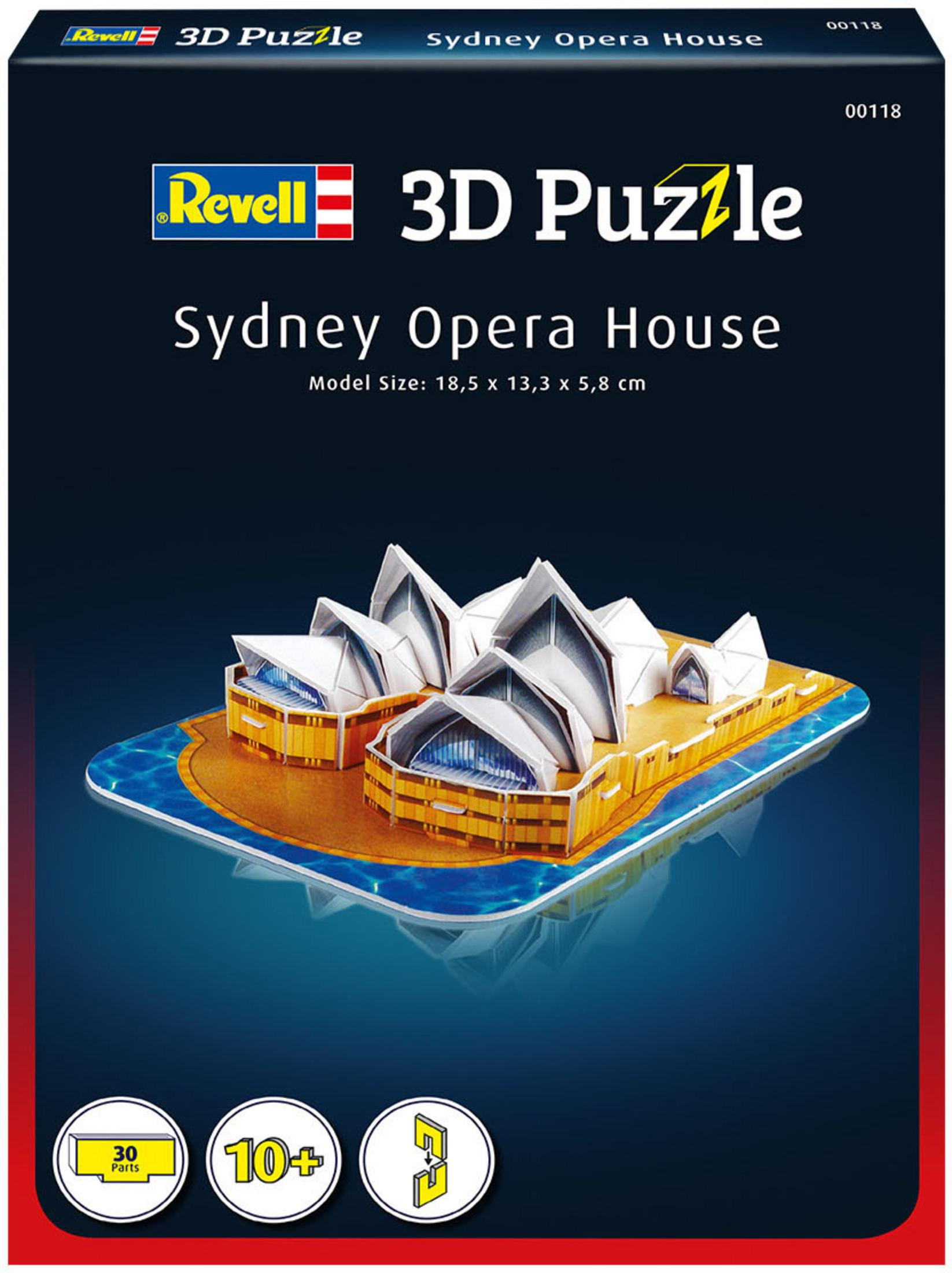 00118 Mehrfarbig 3D Puzzle SYDNEY REVELL OPER