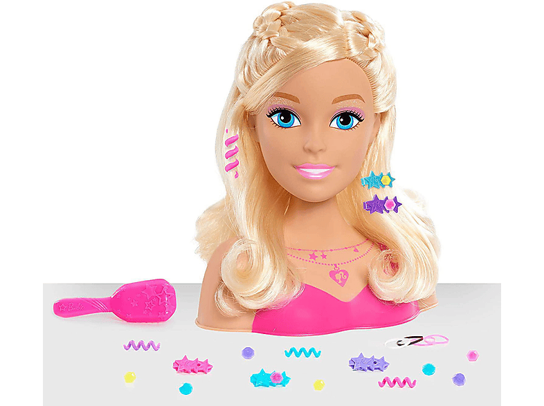 JUST PLAY 62535 BARBIE SMALL STYLING HEAD BLOND Spielset Mehrfarbig