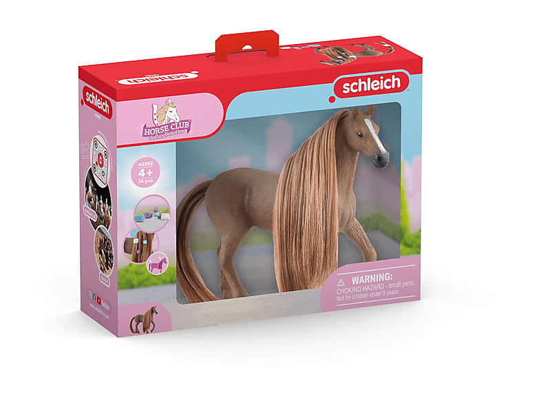 SCHLEICH 42582 BEAUTY HORSE ENGLISCH VOLLBLUT STUTE Spielfigur Mehrfarbig