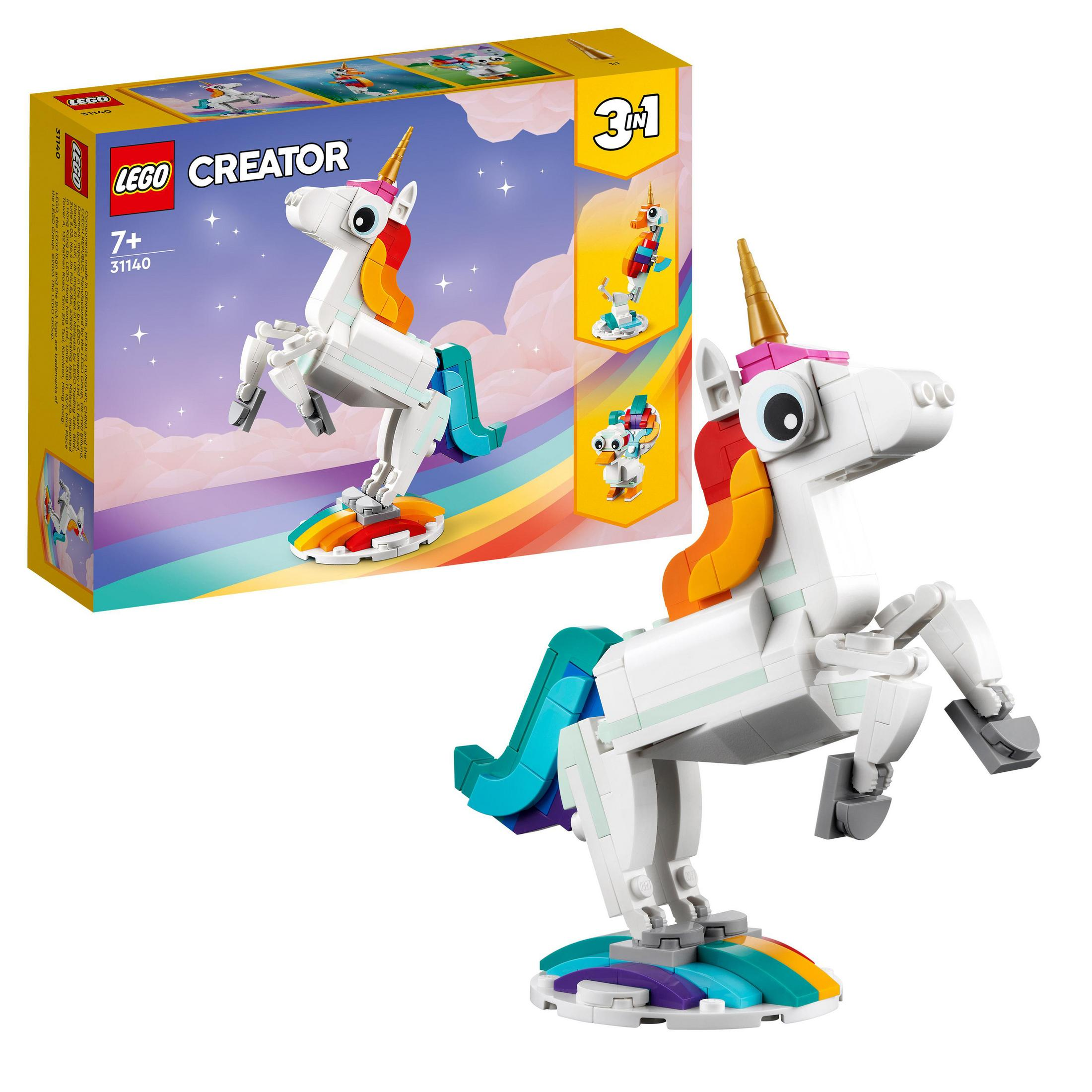 LEGO Creator Sihirli Tek Boynuzlu At 31140
