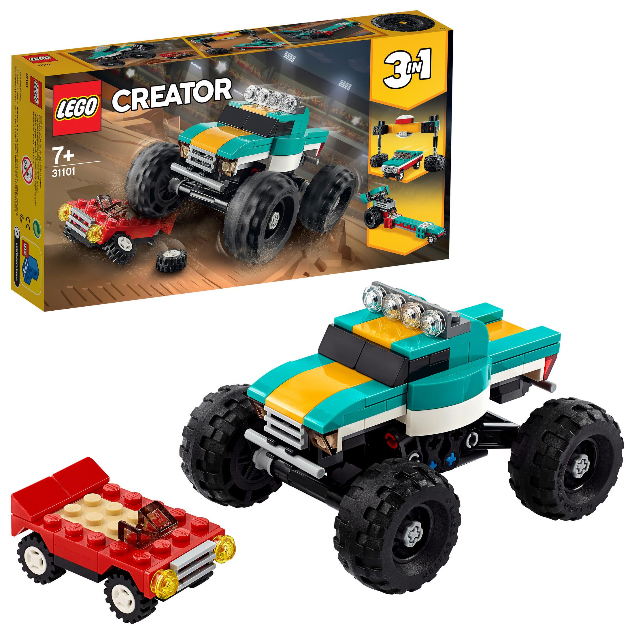 31101 Mehrfarbig LEGO Bausatz, MONSTER-TRUCK