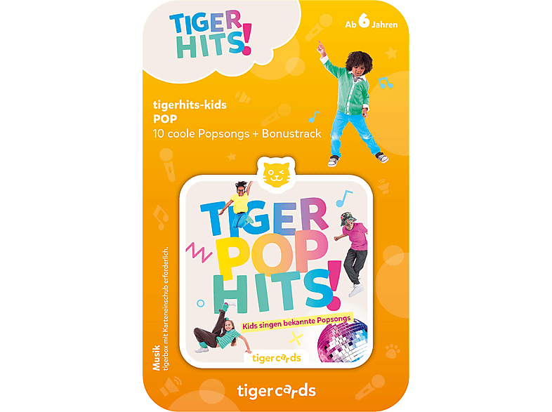 TIGERMEDIA 4515 TIGERCARD TIGERHITS POPHITS Tigercard, Mehrfarbig