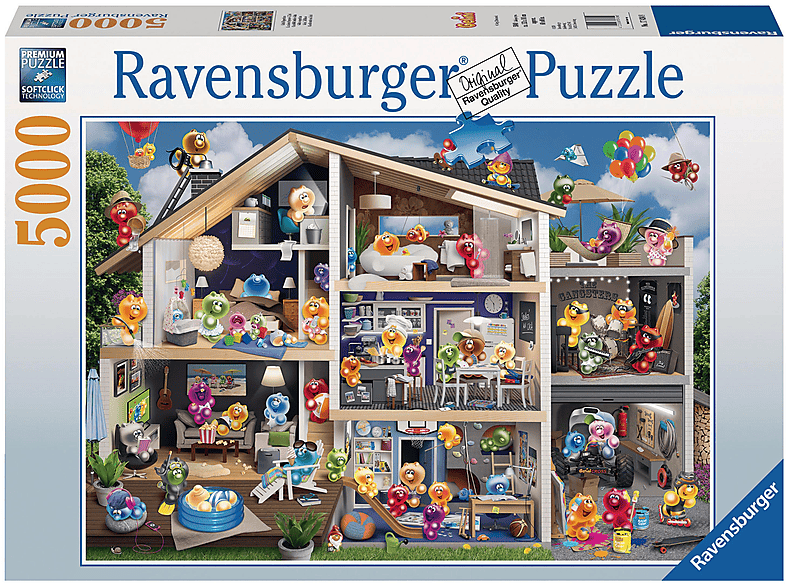 RAVENSBURGER GELINI 17434 PUPPENHAUS Puzzle