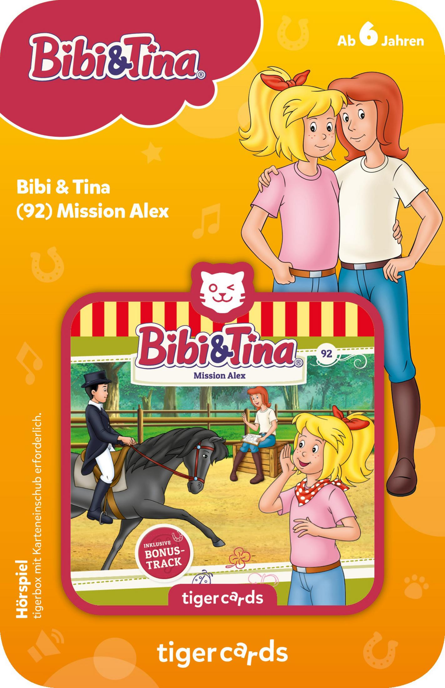 TIGERMEDIA 4139 TIGERCARD BIBI & ALEX TINA MISSION Mehrfarbig Tigercard