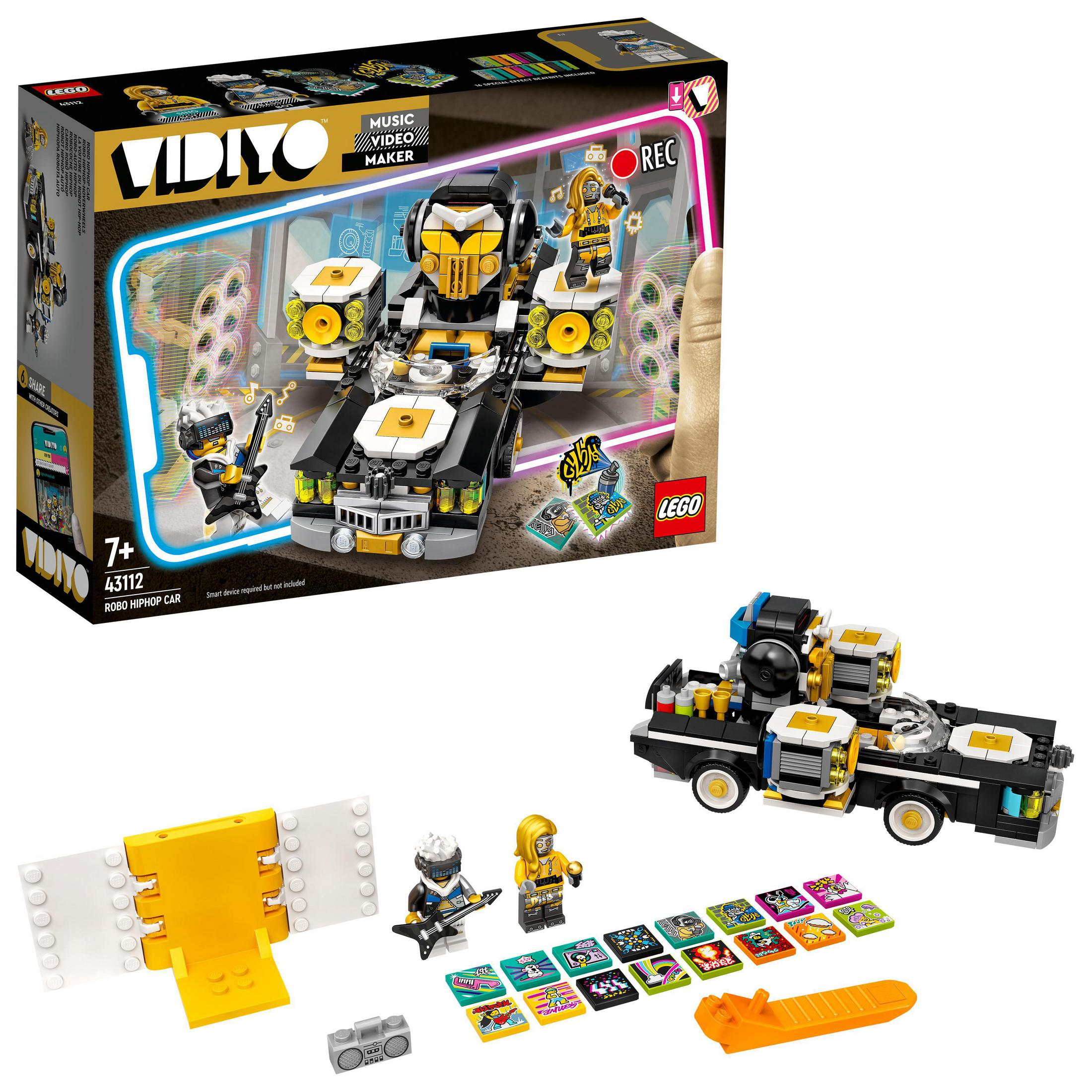 Mehrfarbig HIPHOP 43112 CAR Bausatz, LEGO ROBO