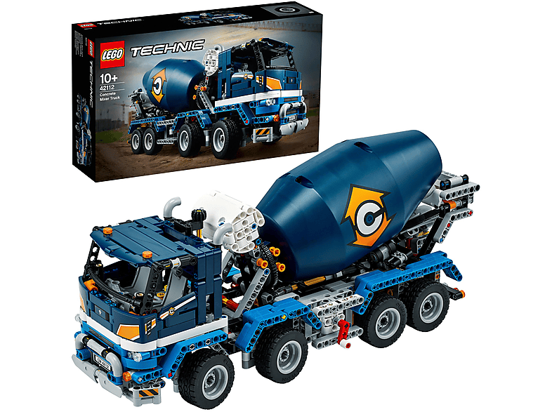 LEGO 42112 BETONMISCHER-LKW Bausatz, Mehrfarbig