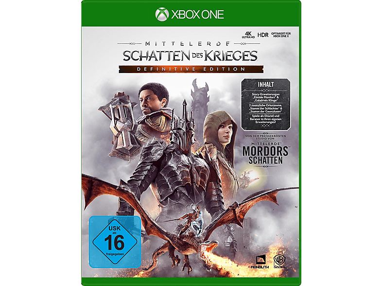 XBO MITTELERDE: SCHATTEN DES KRIEGES (DEFIN. EDIT) - [Xbox One]