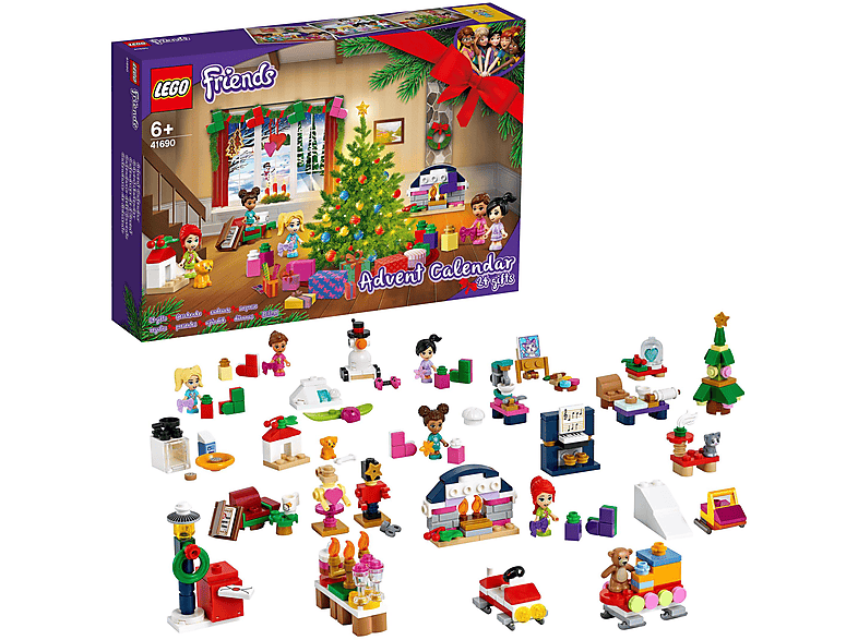 LEGO 41690 LEGO Adventskalender, FRIENDS Mehrfarbig ADVENTSKALENDER