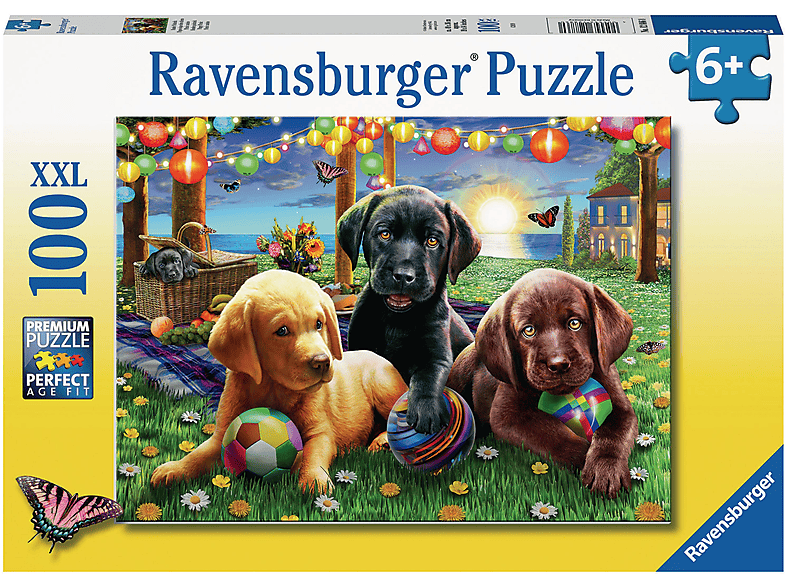 HUNDE Puzzle 12886 RAVENSBURGER PICKNICK