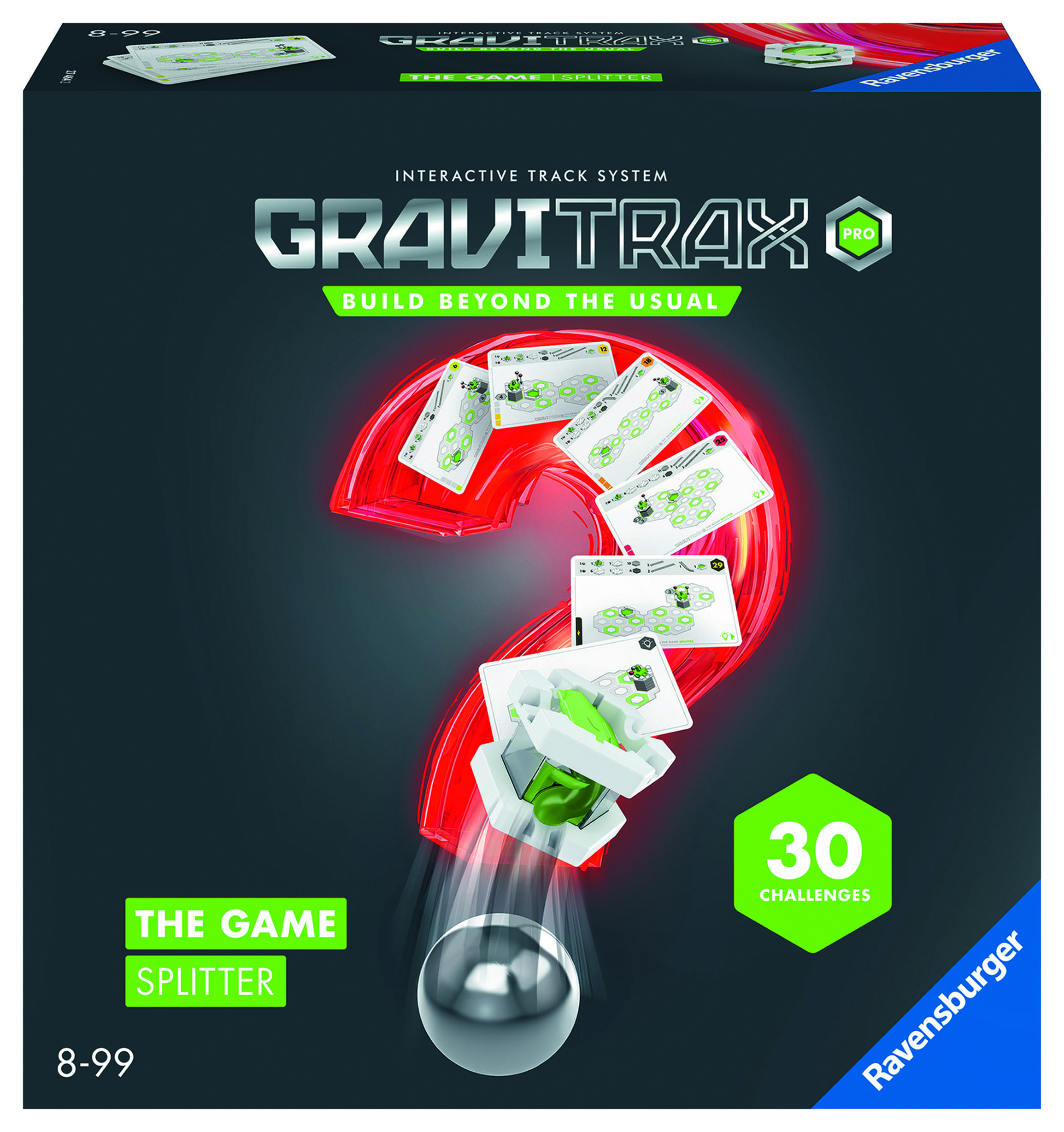 THE PRO RAVENSBURGER Mehrfarbig 27464 SPLIT GRAVITRAX GAME Gesellschaftsspiel