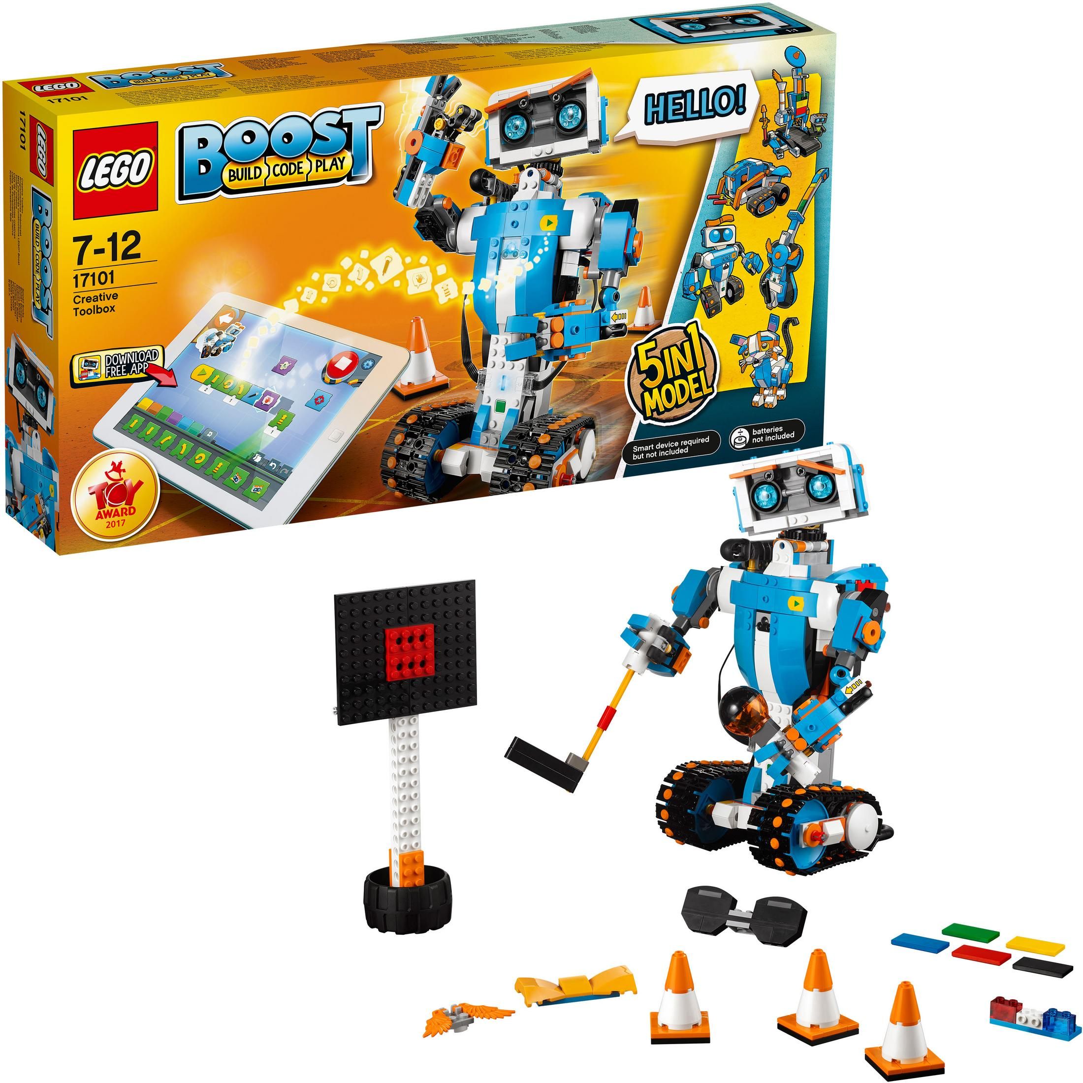 Bausatz, PROGRAMMIERBARES ROBOTICSET V29 LEGO Mehrfarbig 17101