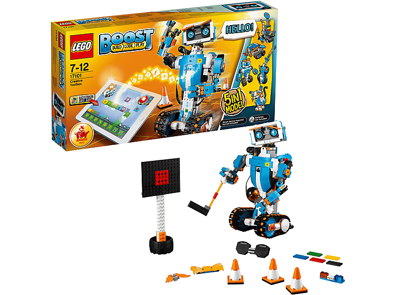 Bausatz, PROGRAMMIERBARES ROBOTICSET V29 LEGO Mehrfarbig 17101