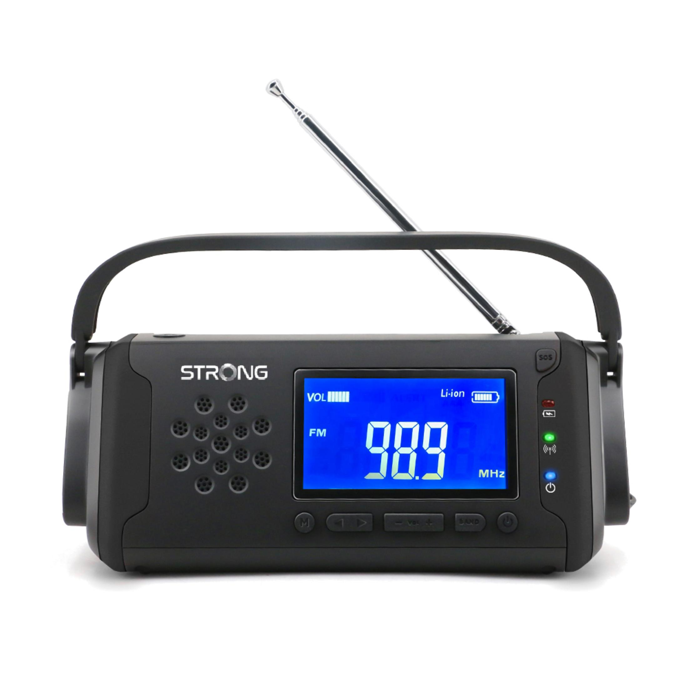 UKW/MW, STRONG 1500 ERP Schwarz FM, für AM, Radio, Tuner