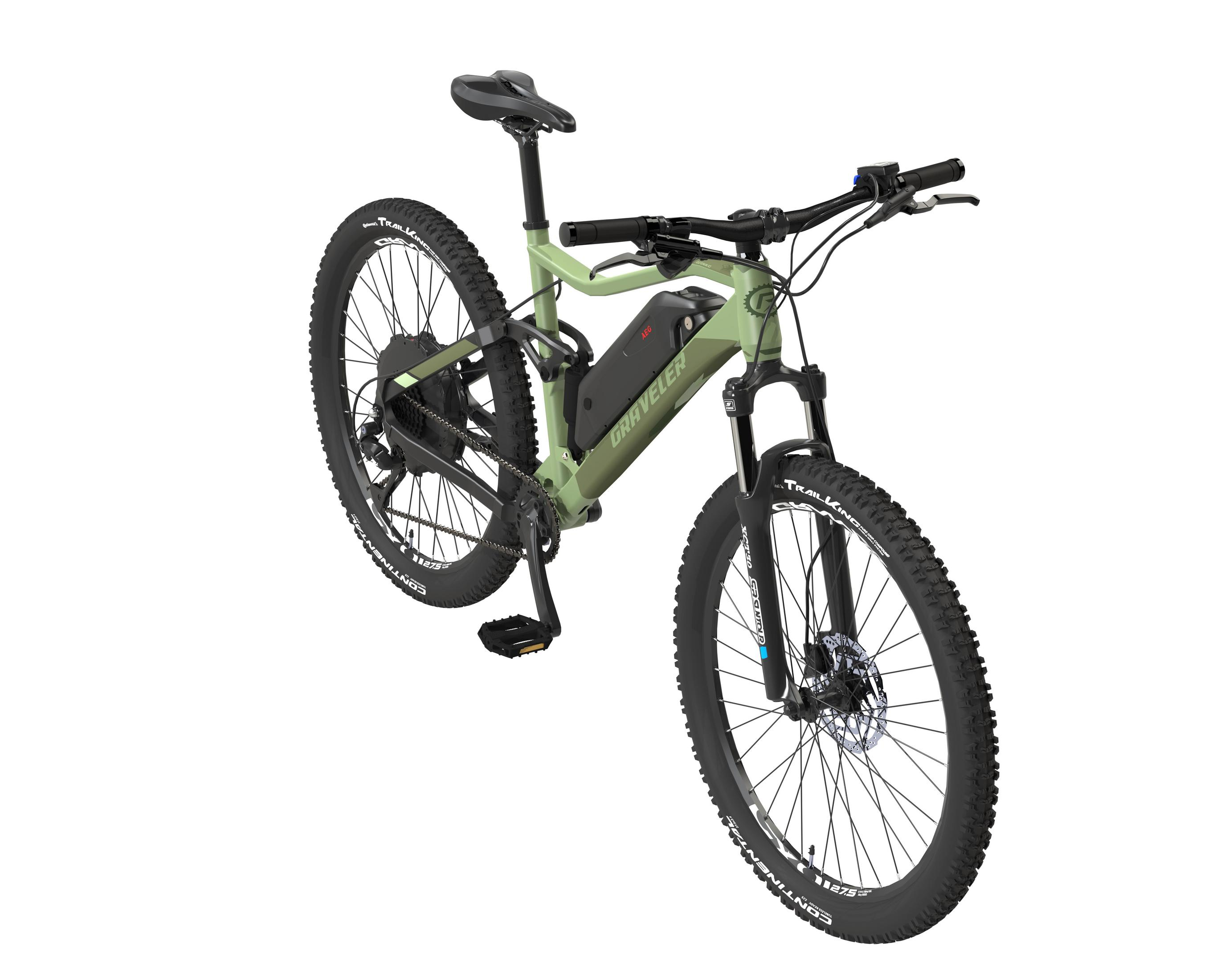 PROPHETE GRAVELER 22.EMM.10 E-MTB 27,5 AEG 51752-0121 Mountainbike  (Laufradgre: 27,5 Zoll, Rahmenhhe: 48 cm, Herren-Rad, 499 Wh, Olivgrn  matt) | MediaMarkt