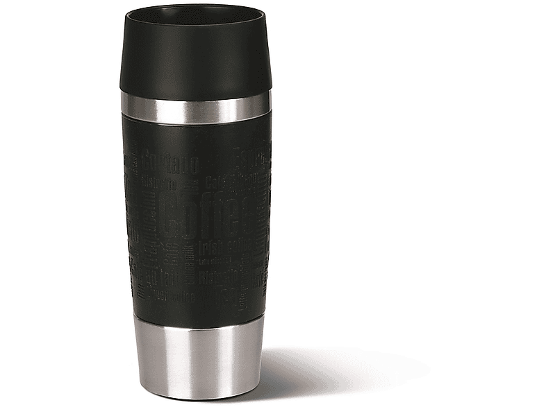 EMSA 513361 TRAVEL MUG 0,36 L MANSCHETTE SCHWARZ Thermobecher 
