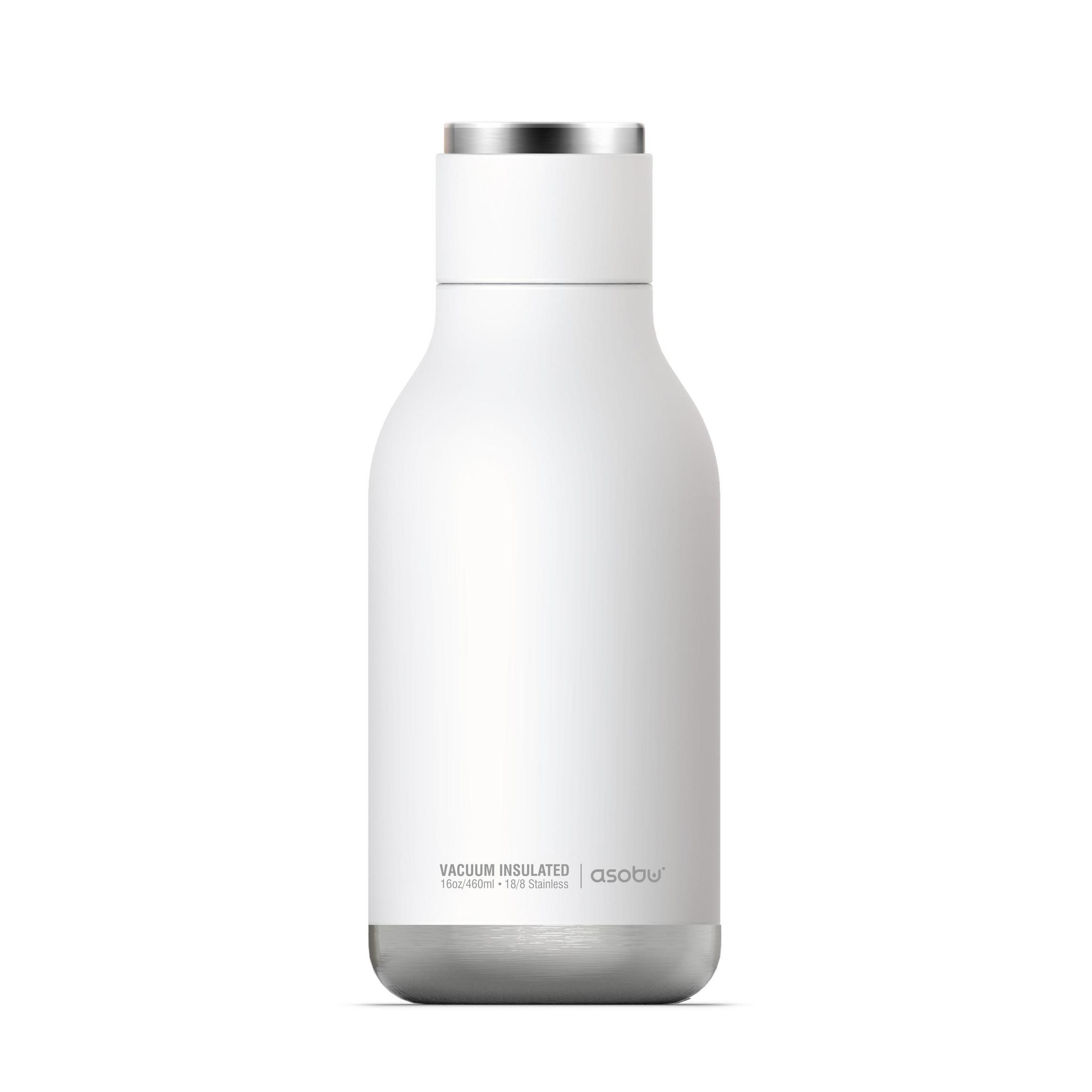 305409 WEISS Weiß ISOFLASCHE Trinkflasche ASOBU URBAN