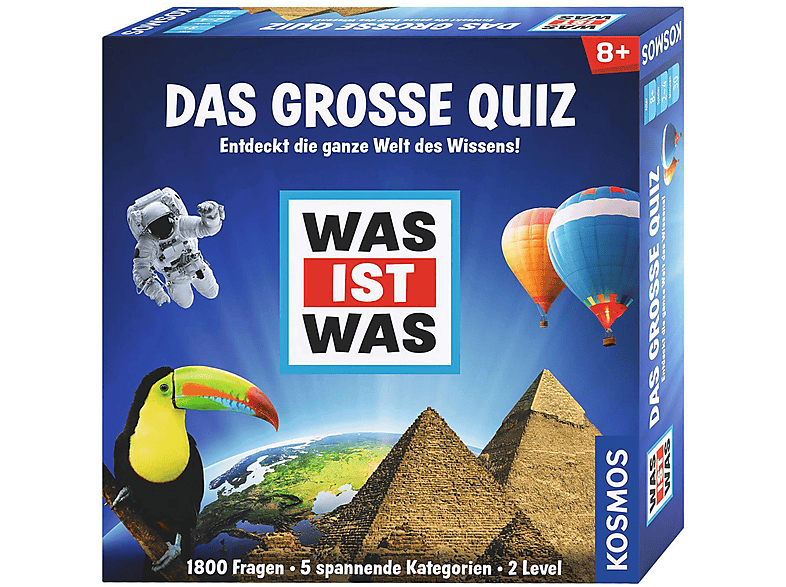 KOSMOS 697891 WAS IST WAS-DAS GROSSE QUIZ Kinderspiel