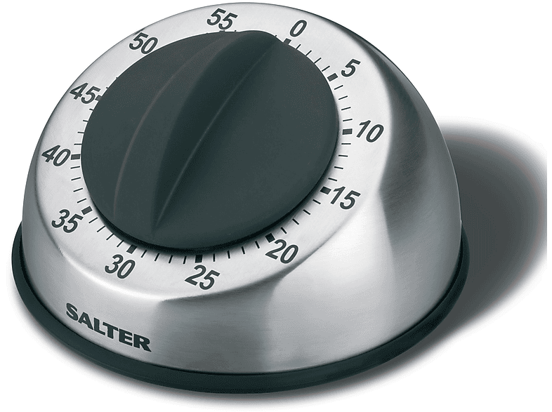 SALTER 338 SSBKXR15 MECHANISCHER 60 MINUTEN TIMER Mechanischer Timer Edelstahl | home