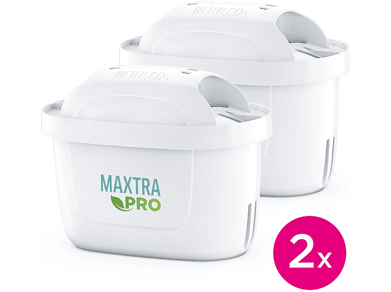 BRITA 122003 MAXTRA PRO ALL-IN-1 PACK 2 Filterkartuschen, Weiß