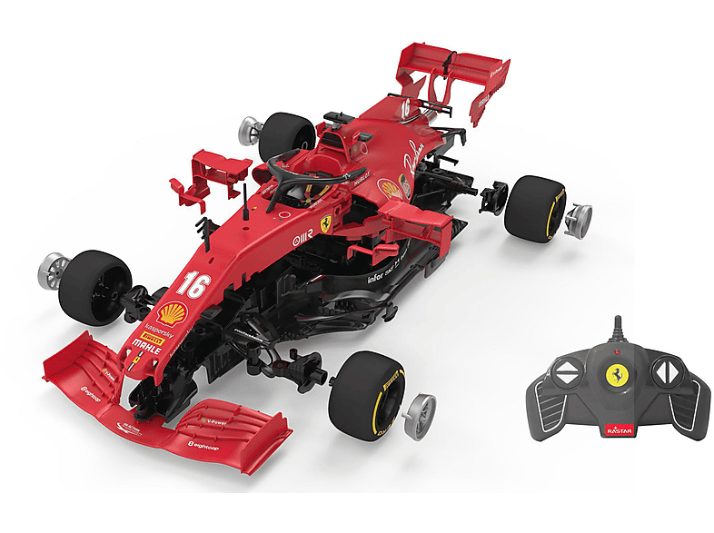 JAMARA 403007 FERRARI SF 1000 1 ZU 16 ROT 2 4GHZ BAUSATZ Bausatz, Rot