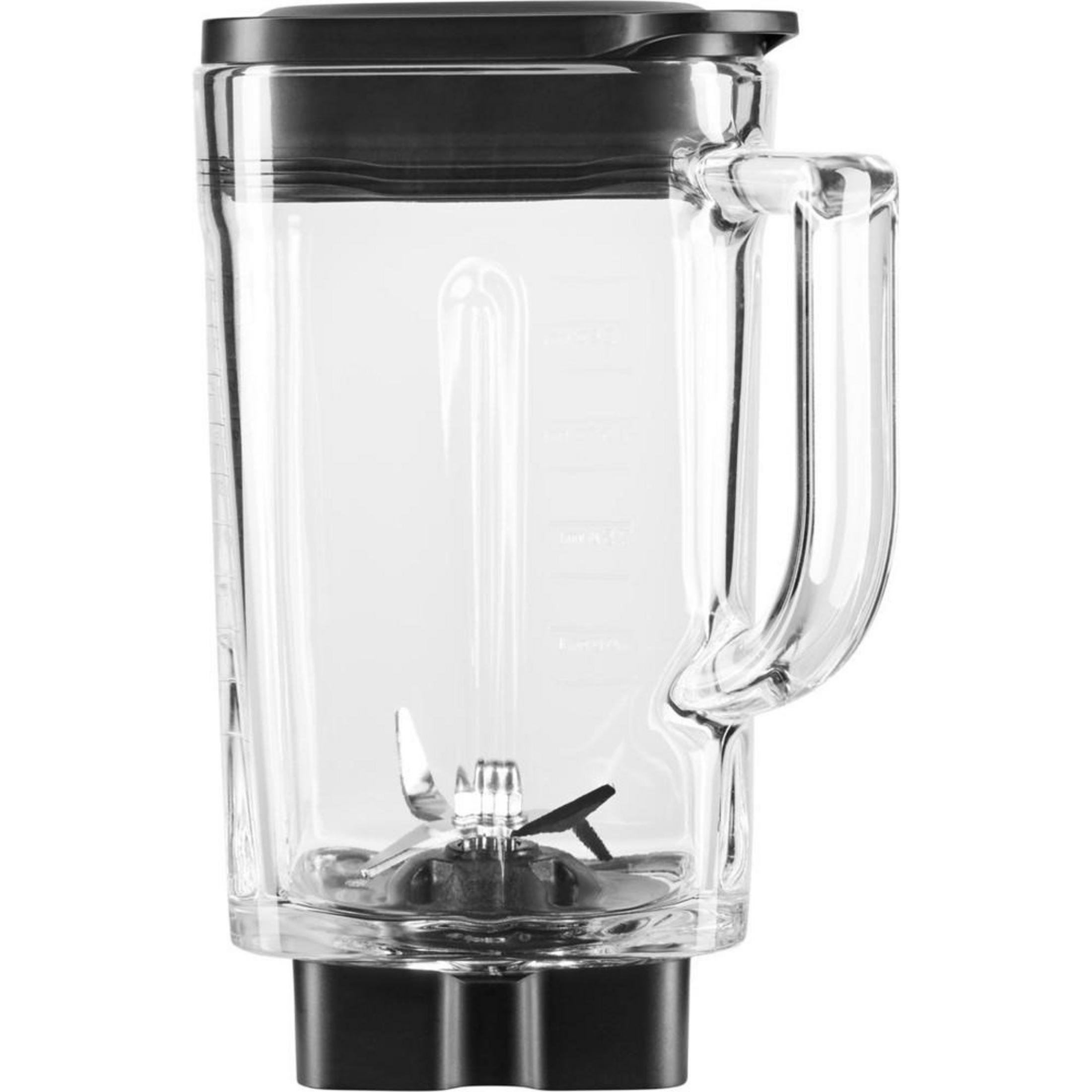 KITCHENAID 5KSB2048JGA GLASKRUG 1,4L Glaskrug Transparent/Schwarz